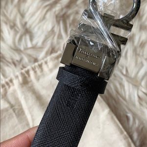 NWT black Salvatore Ferragamo Belt.